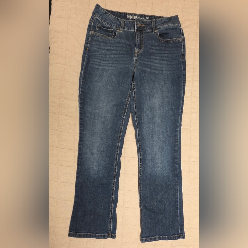 Women's Maurices Classic Slim Boot Mid-Rise Jeans Size 6S